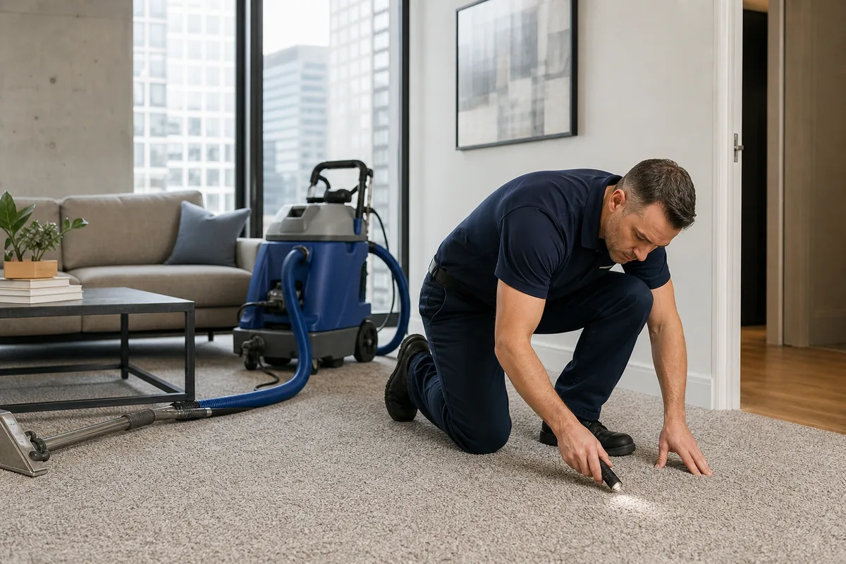 Hammond home prepared for will carpet cleaning kill fleas with a clear access path